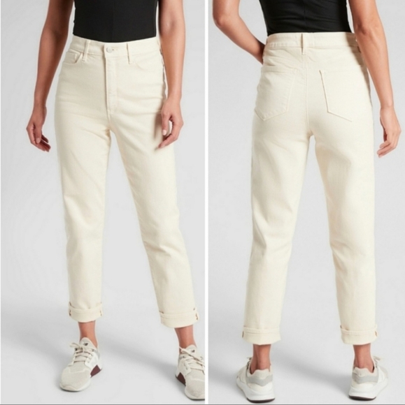 Athleta Flex Straight Leg Ankle Jean Size 10T - Picture 1 of 8